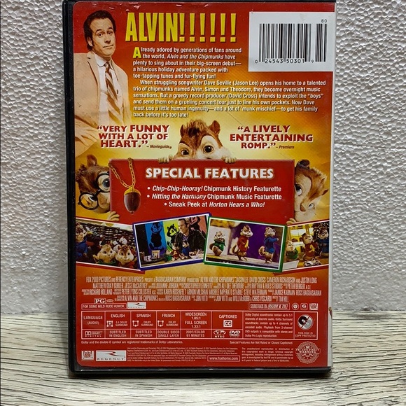 Alvin and the chipmunks get your squeak on DVD - Picture 2 of 3